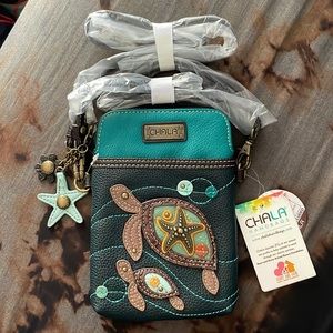 Chala turtle hand bag